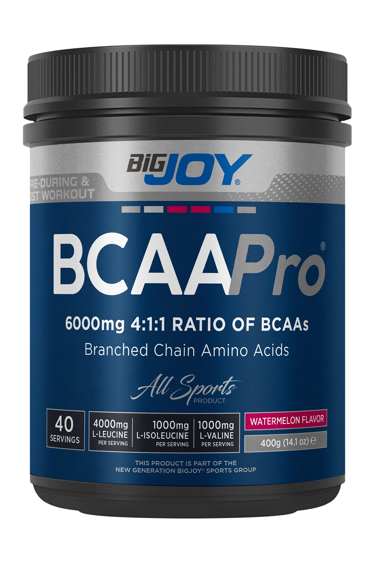 BigJoy Sports BCAAPro 4:1:1 Karpuz 400g 40 Servis