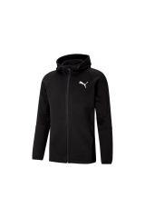 Puma Evostripe Core FZ Hoodie Puma-Black Unisex Günlük Stil Sweatshirt Siyah 58581201 M