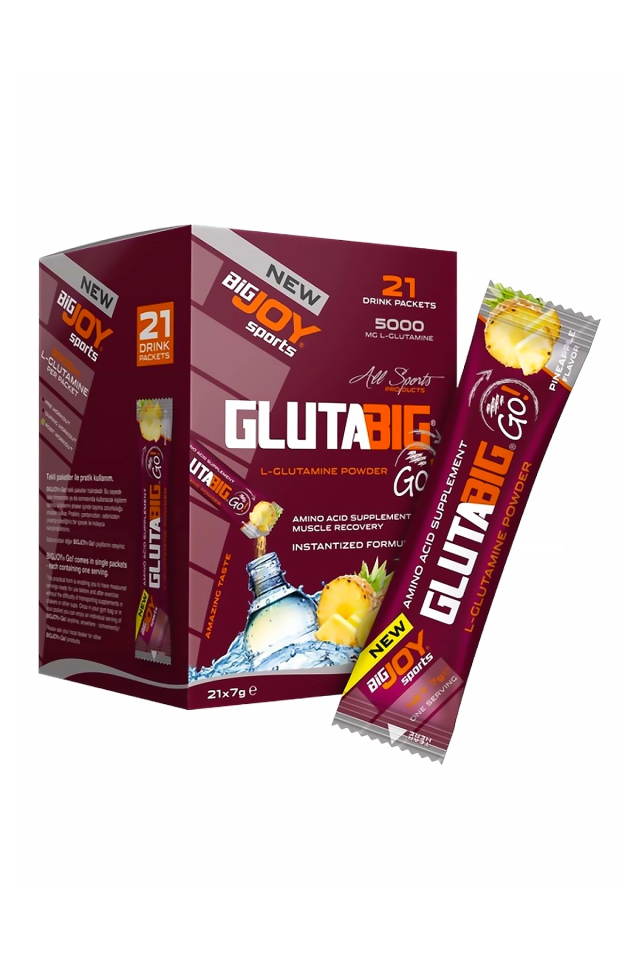 BigJoy Sports GlutaBIG Go! Ananas 7g x 21 Adet