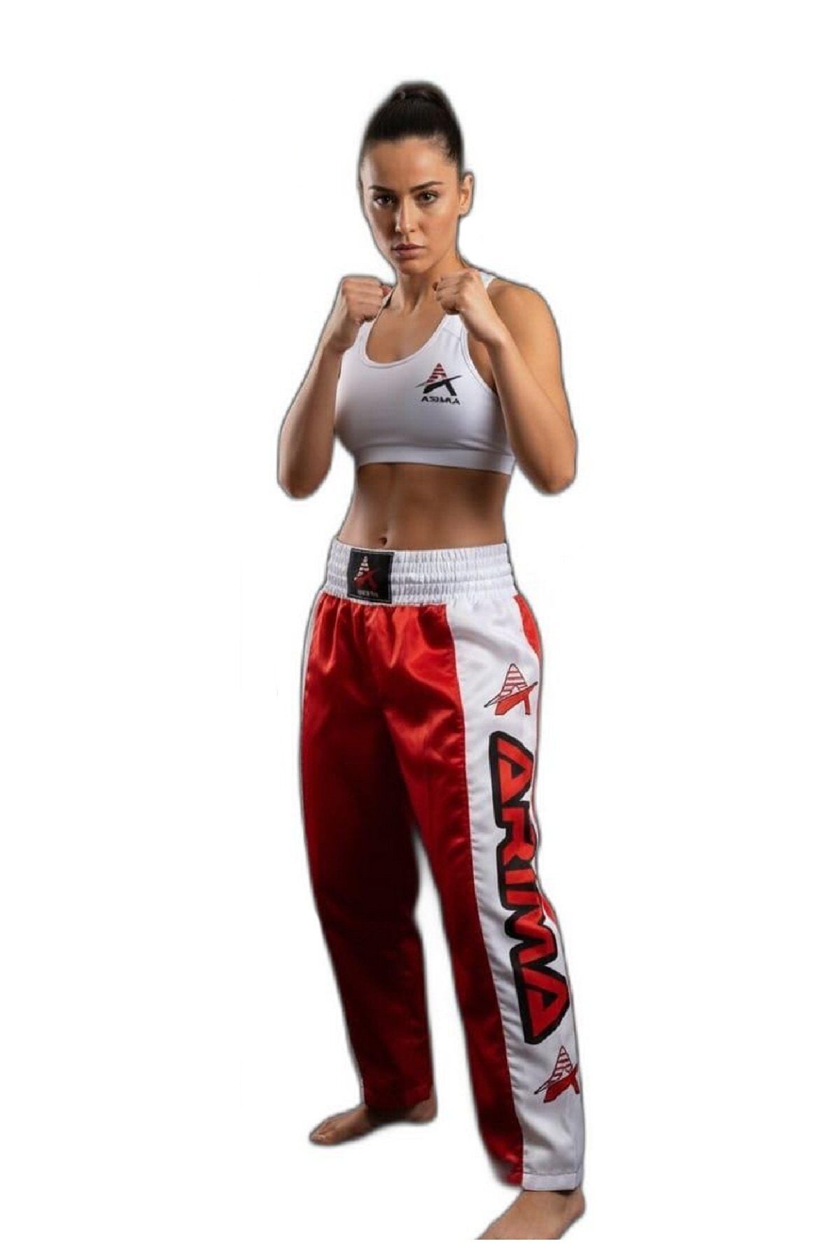 Arima Kick Boks Bayan Göğüs Koruyucu Beyaz XS