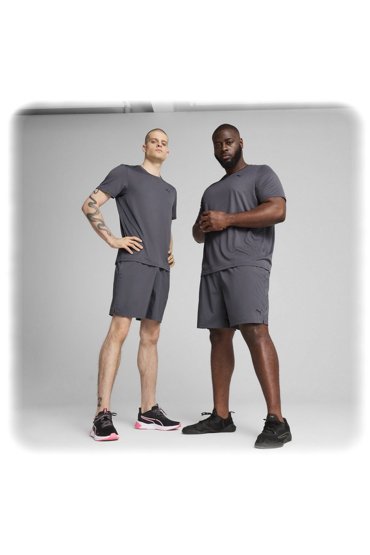 Puma Tad Essentials 7'' Wven Short Erkek Antrenman Şort Gri 52591069 M