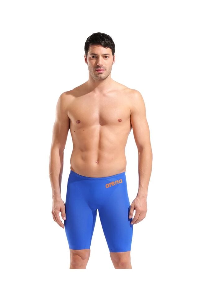 Arena Powerskin Carbon Air2 LE Jammer Erkek Yüzücü Yarış Mayo Neon Mavi 006344222