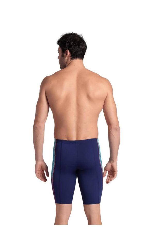 Arena Men's Camo Kikko Swim Jammer Erkek Yüzücü Mayo Laci̇vert 007162780