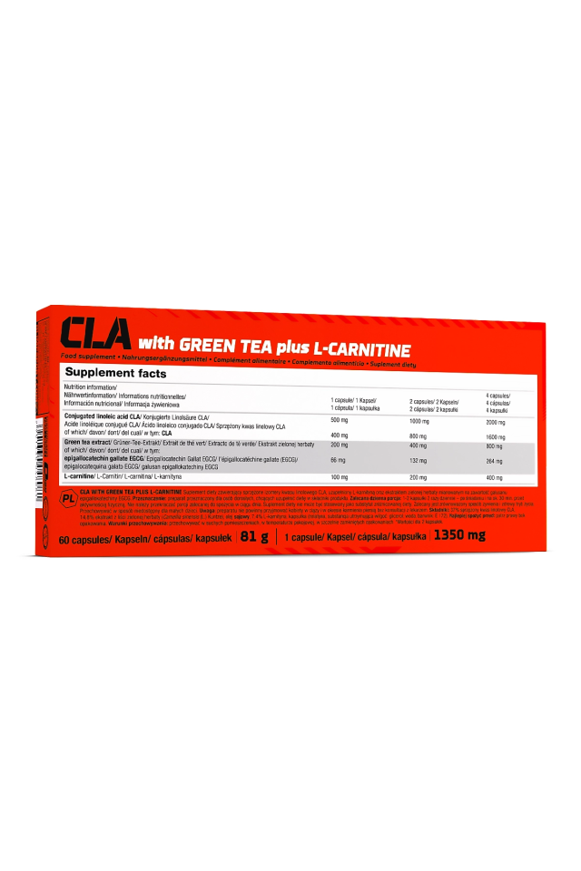 Olimp CLA with Green Tea plus L-Carnitine 60 Kapsül