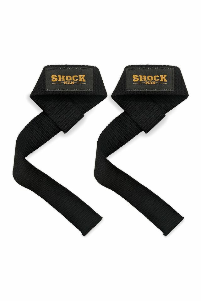 Shock Man Lifting Strap Siyah