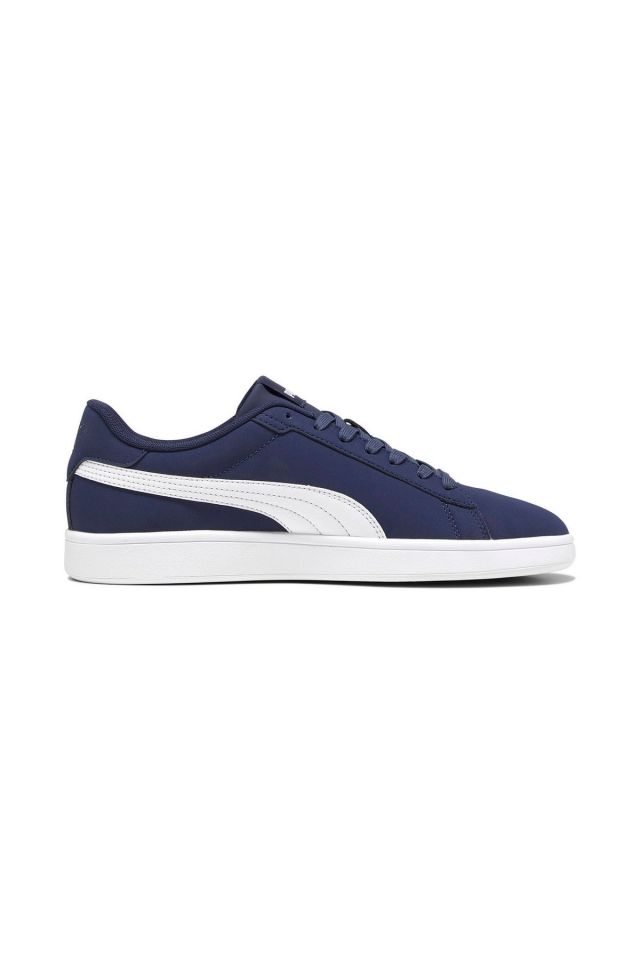 Puma Smash 3.0 Buck Puma-Navy Puma-White Gold Unisex Yürüyüş Ayakkabısı Lacivert 39233603 42