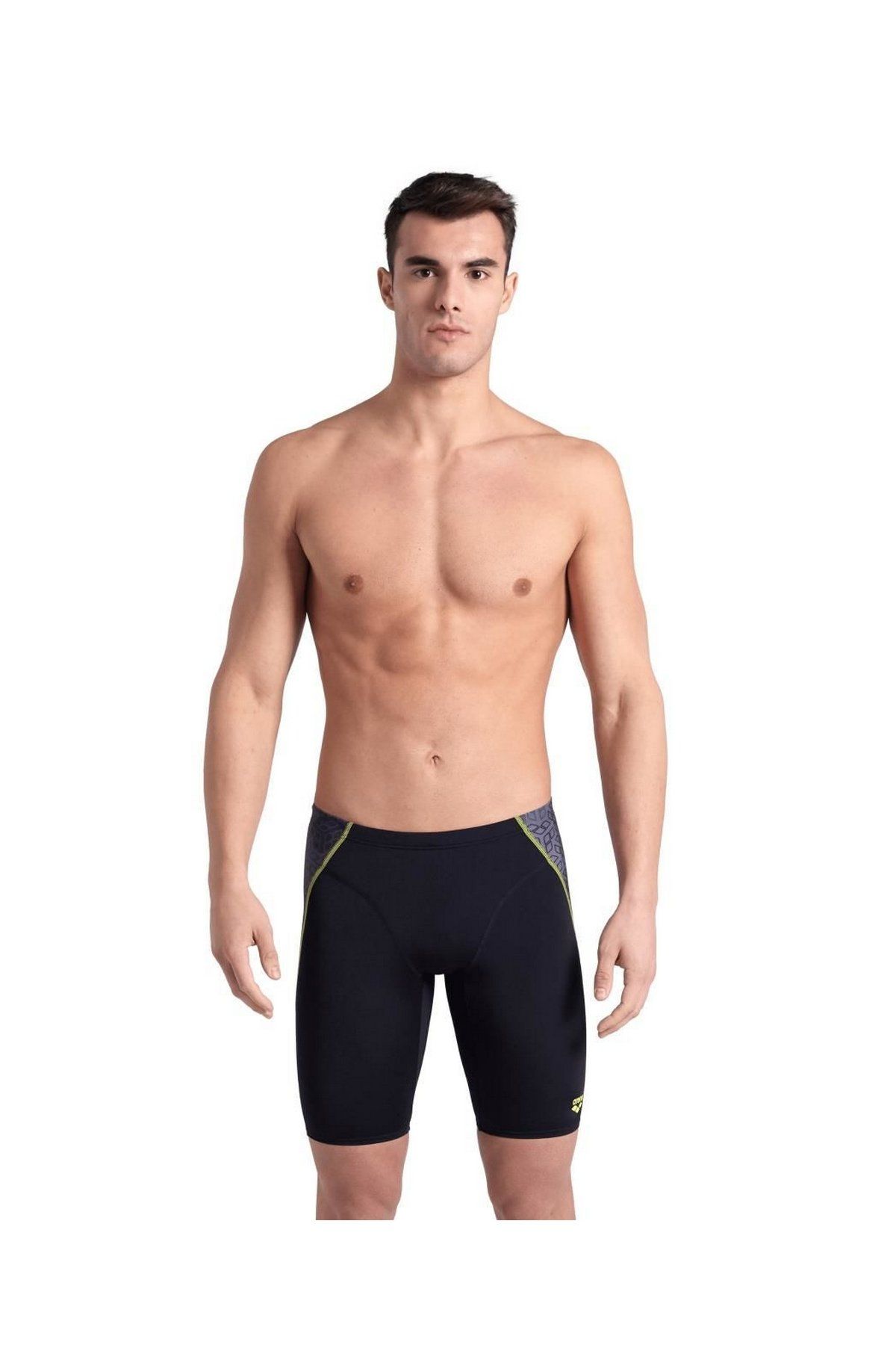 Arena Men's Camo Kikko Swim Jammer Erkek Yüzücü Mayo Si̇yah 007162550 90