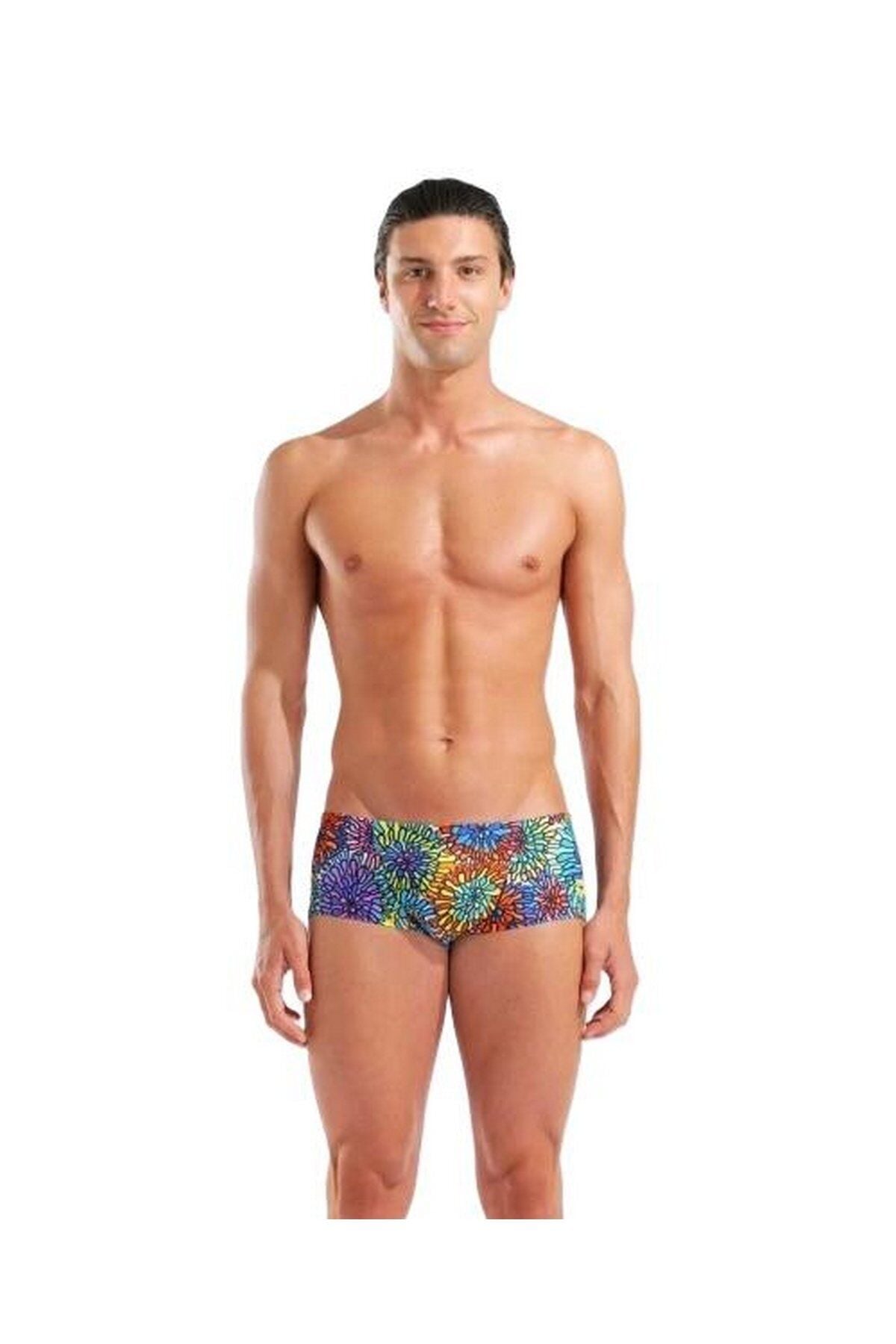 Arena Men Garden Swim Low Waist Short Erkek Yüzücü Düşük Bel Mayo Garden 010727550