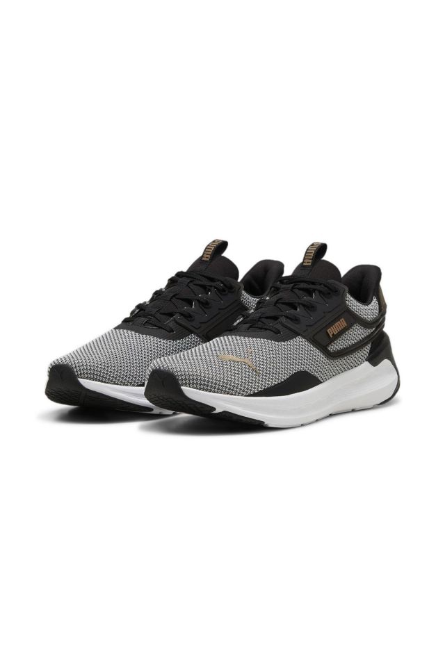 Puma Softride Symmetry Puma-Black Puma-Gold Unisex Koşu Ayakkabısı Siyah 37958205 43