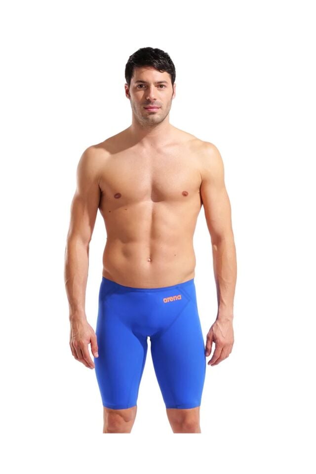 Arena Powerskin Veloce LE Jammer Erkek Yüzücü Yarış Mayosu Neon Mavi 011586222