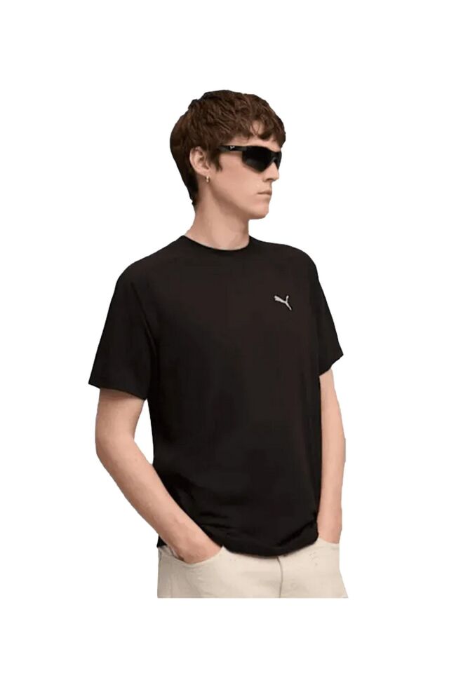 Puma Evostripe Tee Erkek Kısa Kol Spor Tişört Siyah 68822901 2XL