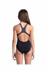 Arena Girl's Arena Logo Kikko Swimsuit Swim Pr Kız Çocuk Mayo Si̇yah 006676550 8-9