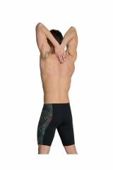 Arena Men's Arena Overview Swim Jammer Erkek Yüzücü Mayo Siyah 006673550 70