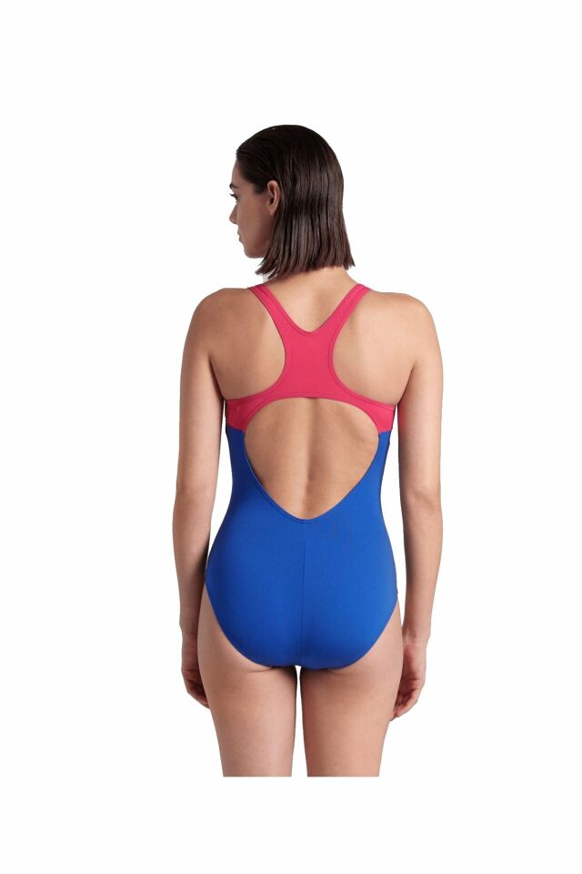 Arena Women's Arena Logo Kikko Swimsuit Contro Bayan Yüzücü Mayo Lacivert 006731790 46