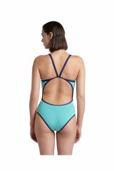 Arena Women's Icons Swimsuit Super Fly B Bayan Mayo Mavi̇ 006644868 42