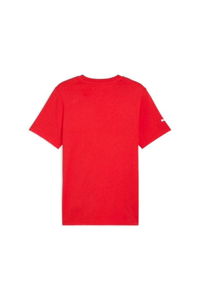 Puma F1 ESS Logo Tee 180g Erkek Kısa Kol Tişört Kırmızı 63326403 S