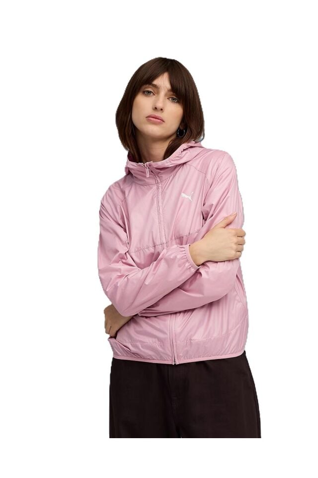 Puma Packlite Windbreaker Bayan Günlük Rüzgarlık & Yağmurluk Pembe 62990765 S