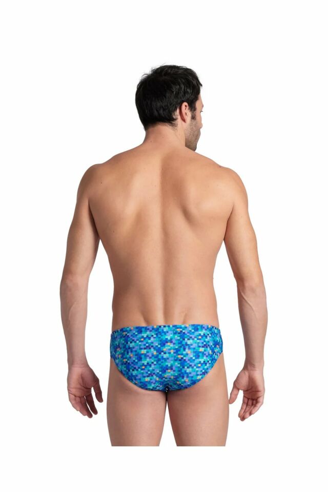 Arena Men's Arena Pooltiles Swim Briefs Erkek Yüzücü Mayo Mavi 007165580 70