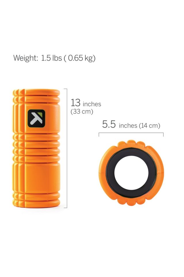 Triggerpoint Grid Orange Massage Roller 33 × 14cm Turuncu