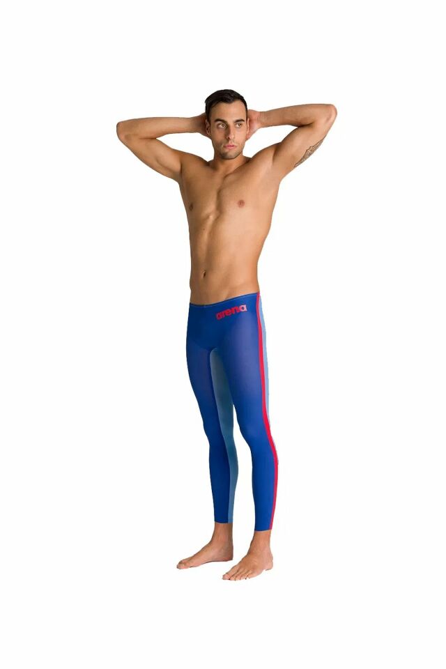 Arena Powerskin R-Evo+ Ow Erkek Yüzücü Yarış Mayo Mavi 25275730 70