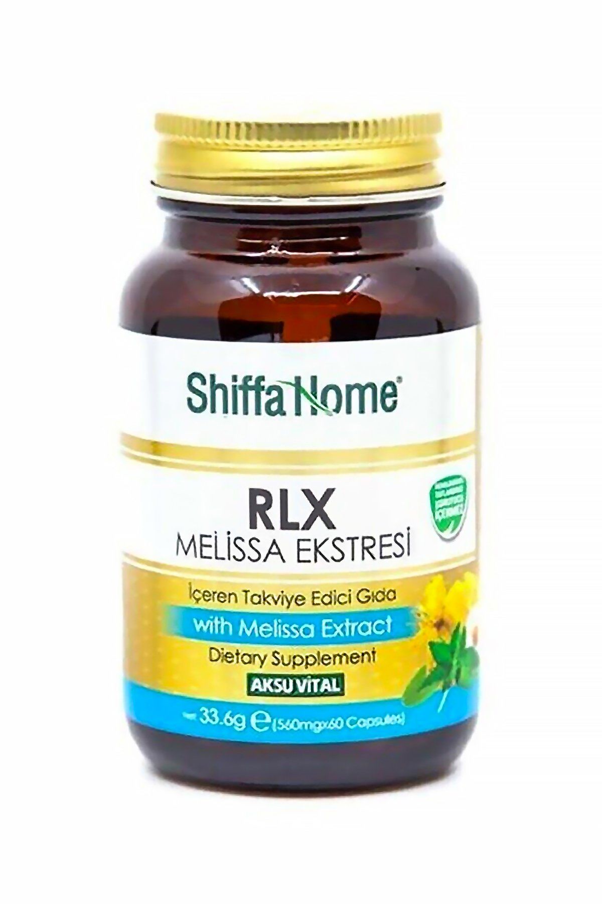 AksuVital Shiffa Home RLX Melissa Ekstresi 560mg 60 Kapsül
