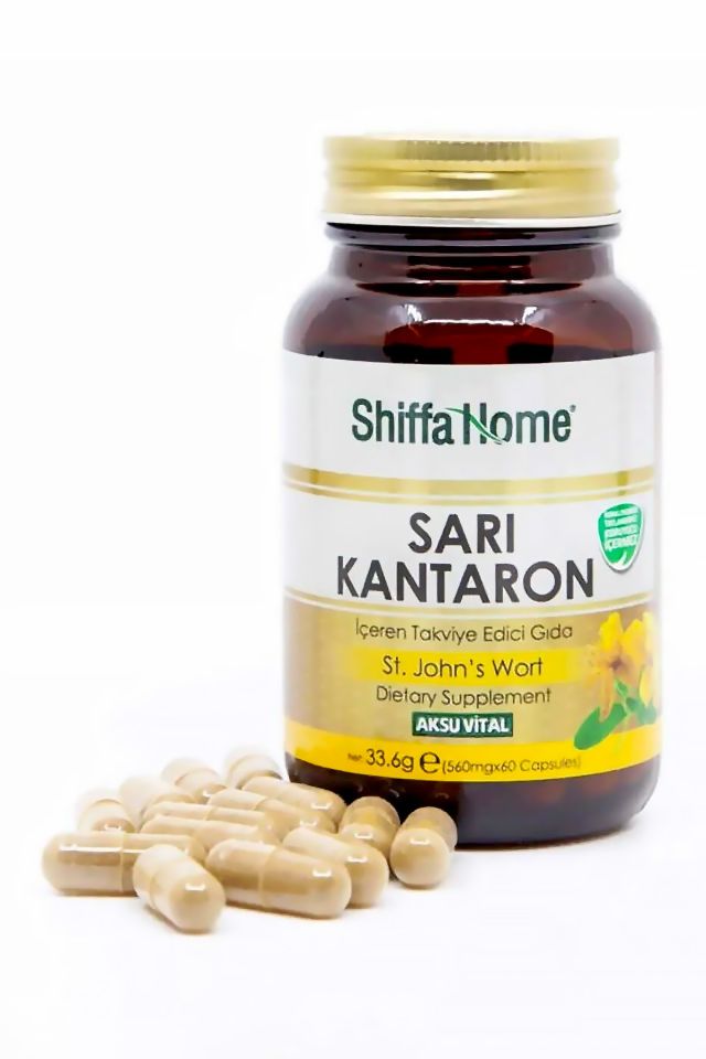 AksuVital Shiffa Home Sarı Kantaron 560mg 60 Kapsül