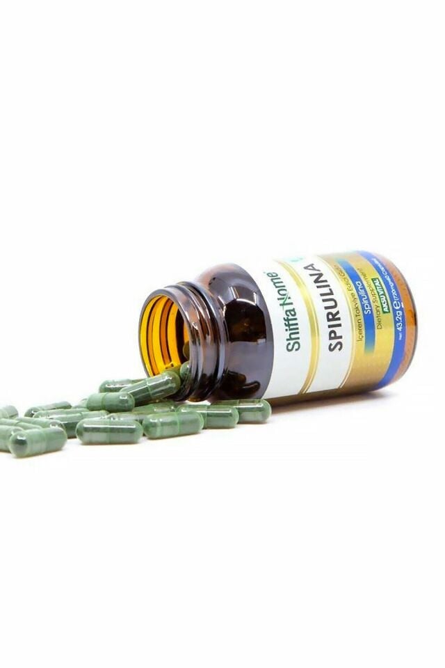 AksuVital Shiffa Home Spirulina Deniz Yosunu 720mg 60 Kapsül