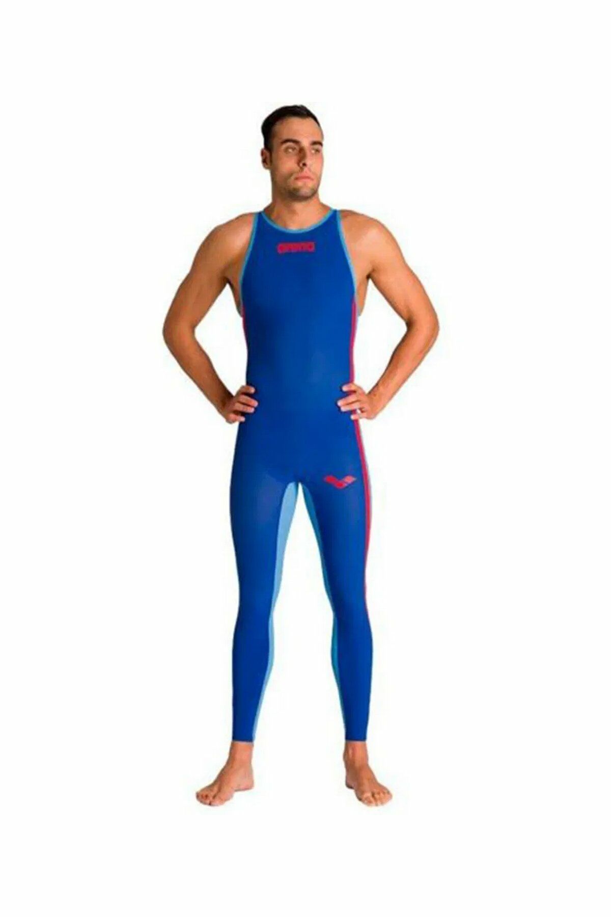 Arena Powerskin R-Evo+ Ow Cb Erkek Yüzücü Yarış Mayosu Mavi 27912730 80