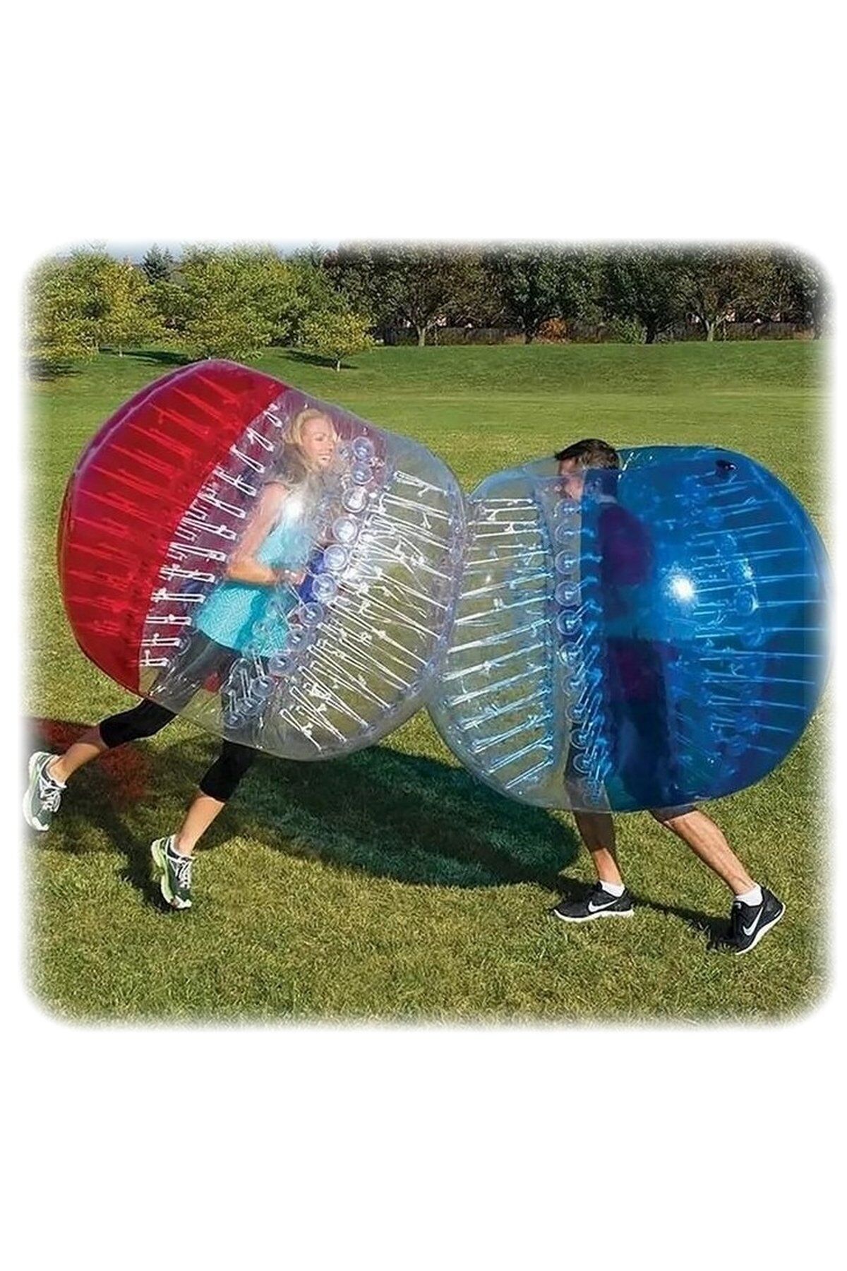 Avessa BB-BALL Giyilebilir Balon Futbolu PVC Balon Mavi