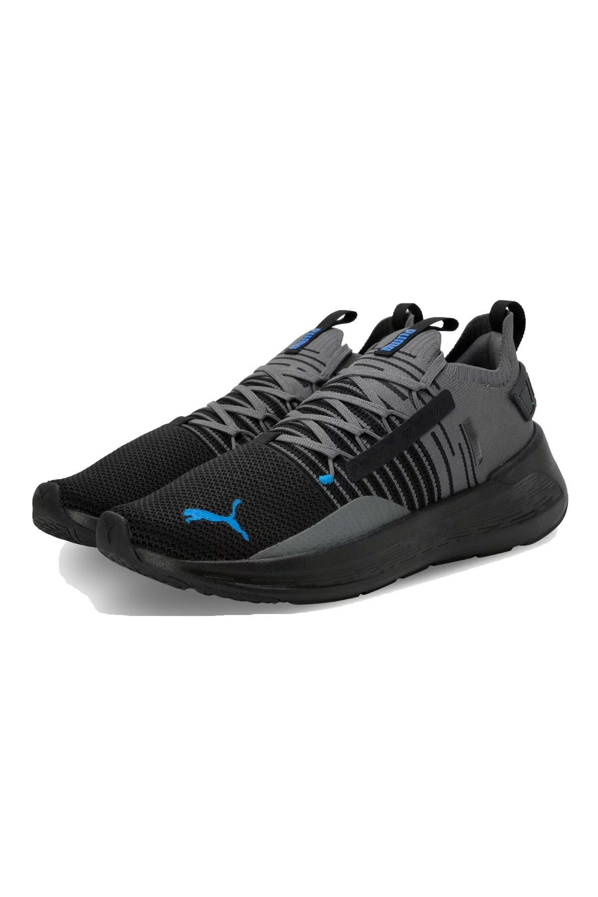 Puma Softride Symmetry Fuzion Running Erkek Günlük Spor Ayakkabı Siyah/Gri 31012705 44