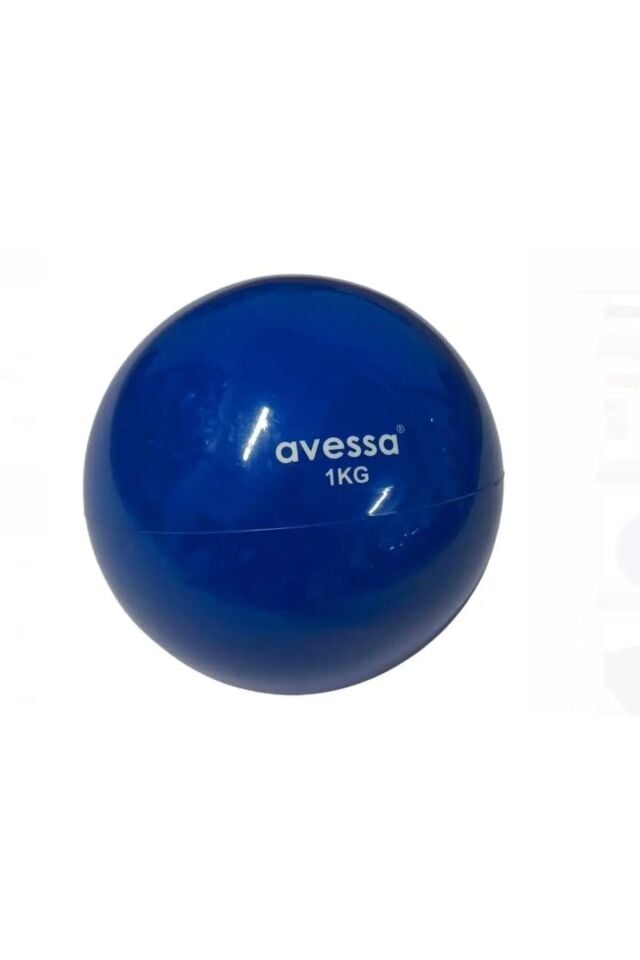 Avessa PTB-20 Pilates Toning Ball 1 Kg Egzersiz Topu Mavi