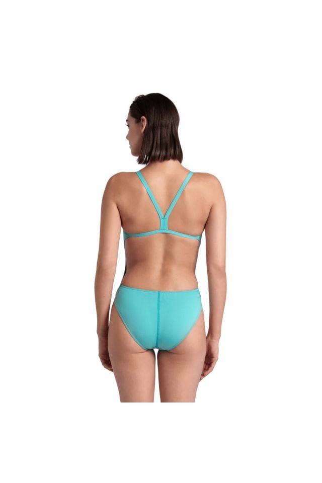 Arena Women's Team Swimsuit Challenge Solid Bayan Yüzücü Mayo Mavi̇ 004766850
