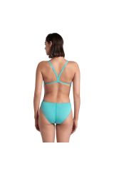 Arena Women's Team Swimsuit Challenge Solid Bayan Yüzücü Mayo Mavi̇ 004766850 36