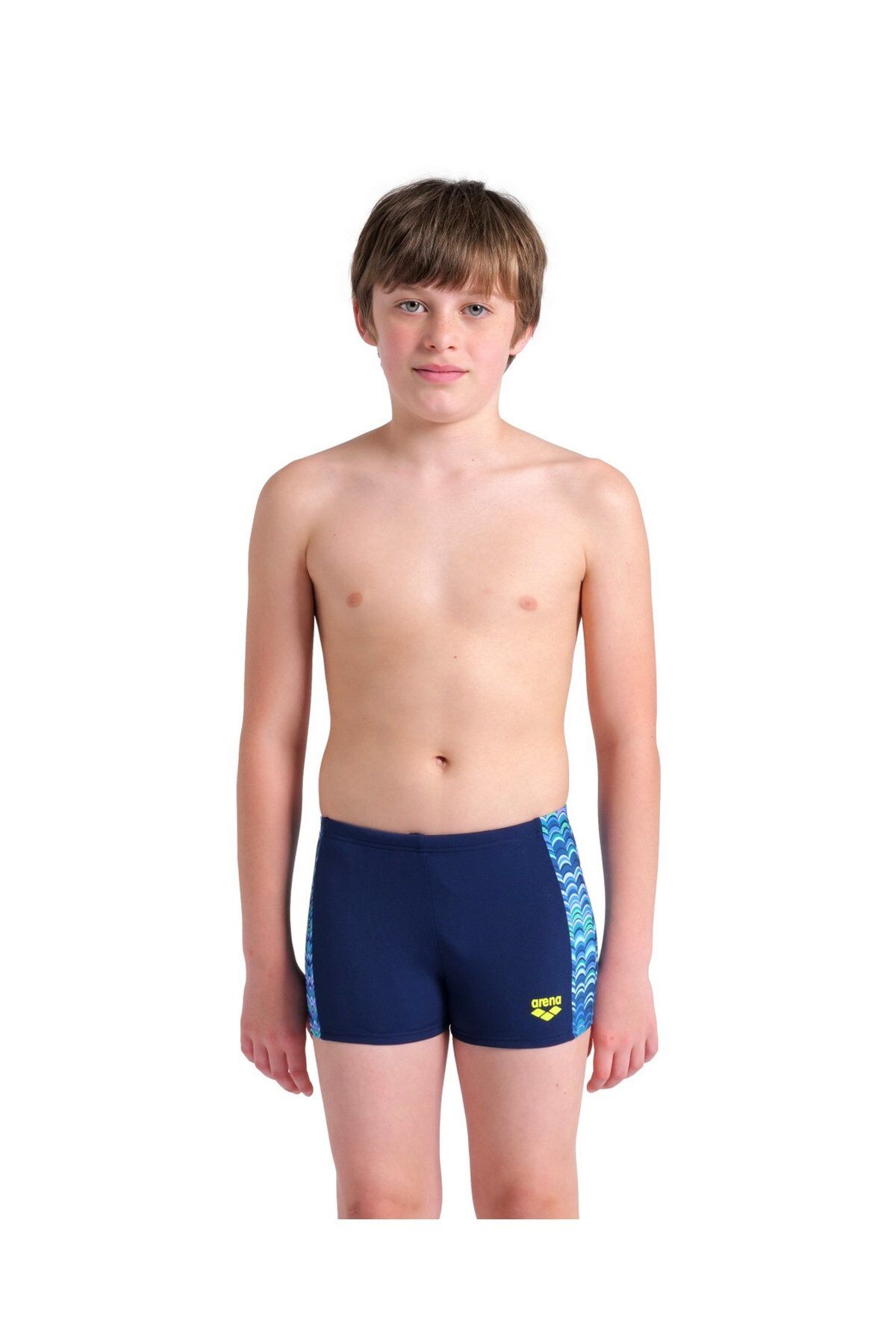 Arena Boy's Ondulation Swim Short Erkek Çocuk Yüzücü Mayo Lacivert 008171750