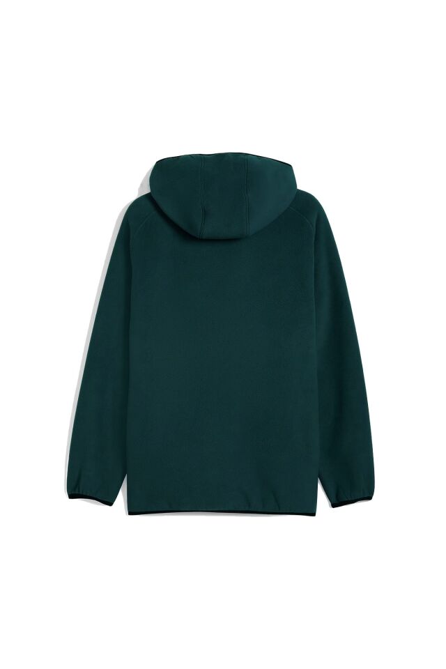 Puma Tech Half Zip Hoodie Erkek Günlük Sweatshirt K. Yeşil 68822475 L