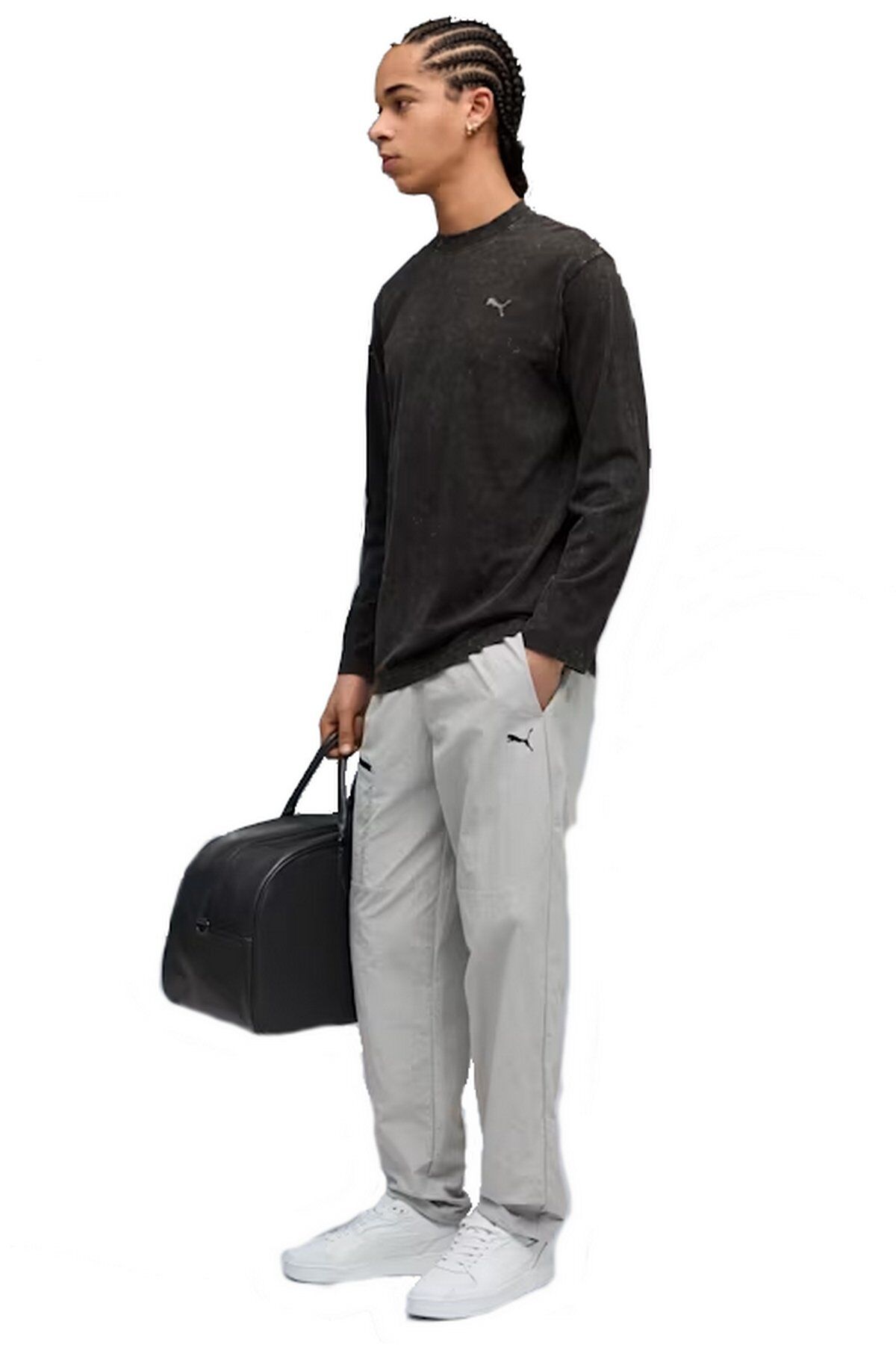 Puma Tech Woven Cargo Pants Erkek Günlük Spor Pantolon Gri 68804663 XL