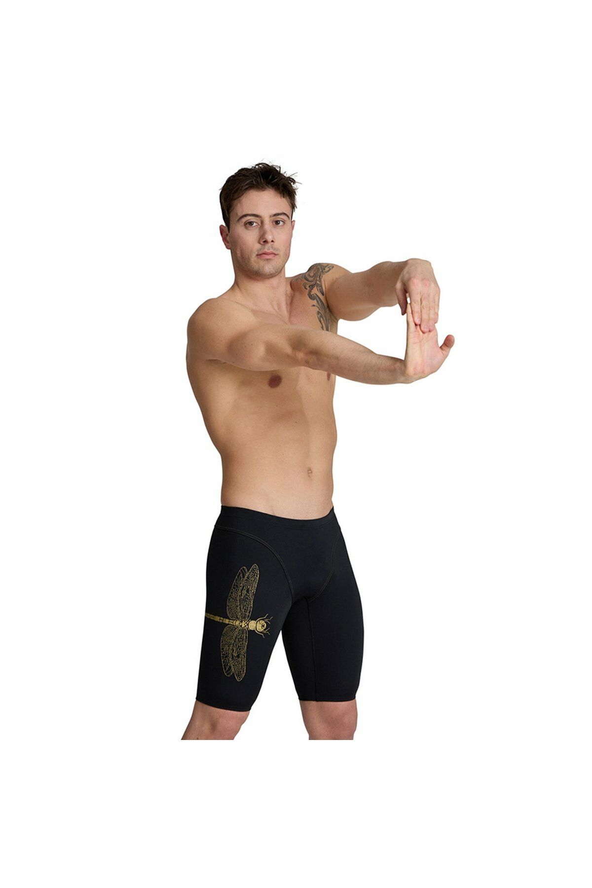 Arena Men's Swim Jammer Signature Erkek Yüzücü Mayo Si̇yah 007148800 80