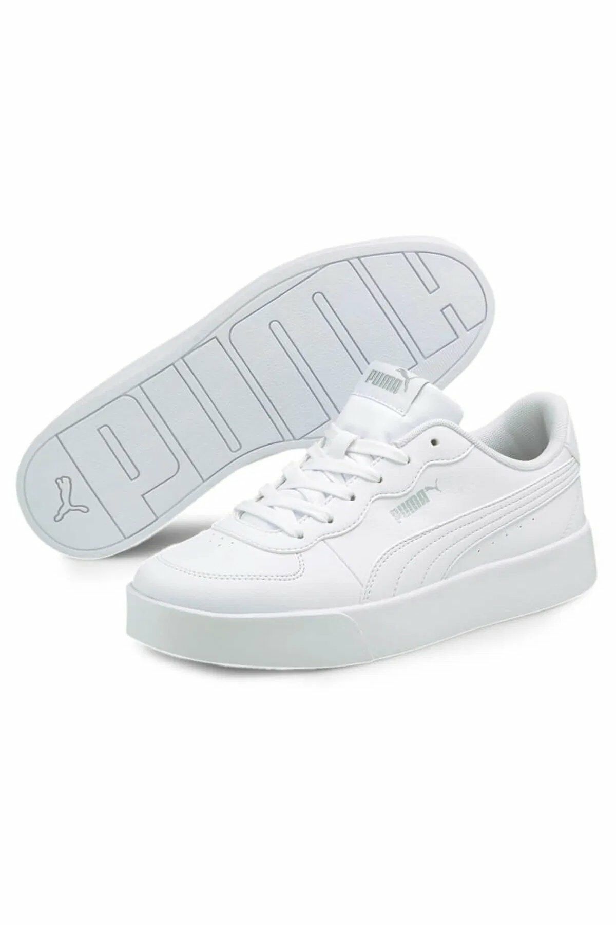 Puma Skye Clean Sport Style Bayan Günlük Spor Ayakkabı Beyaz 38014702 36