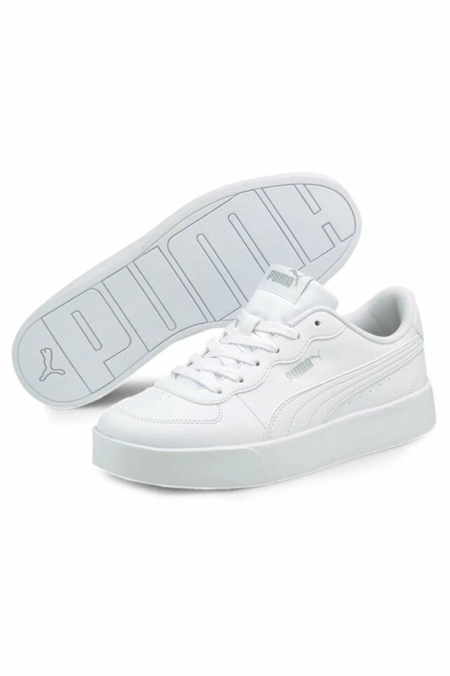 Puma Skye Clean Sport Style Bayan Günlük Spor Ayakkabı Beyaz 38014702 36
