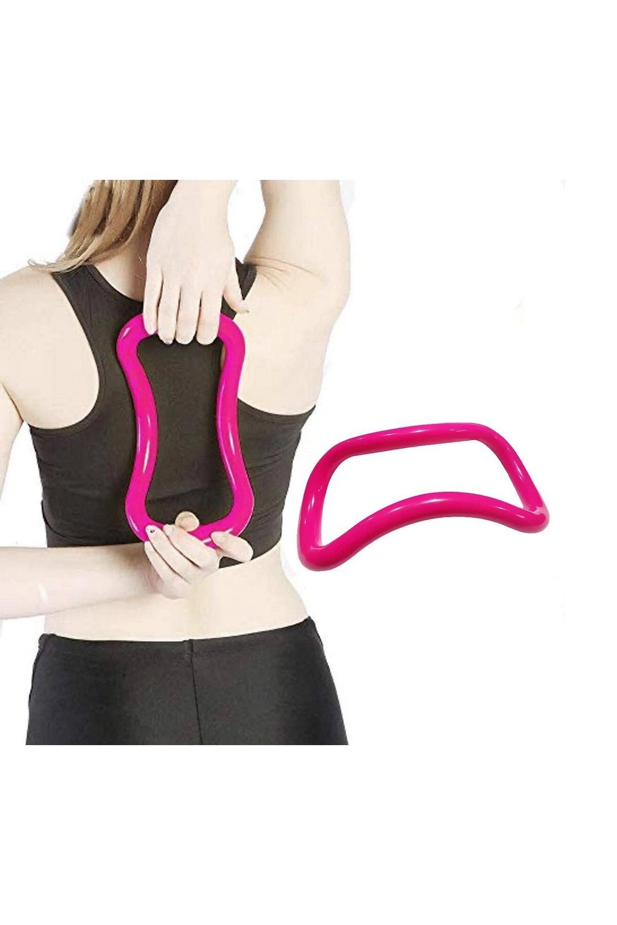 Avessa YR-40 Yoga Ring Yoga Egzersiz Aleti Pembe