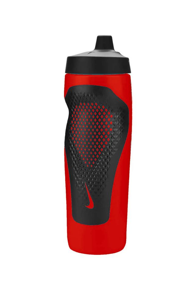 Nike Refuel Bottle Grip 24 Oz University Red/Black/White Unisex Sporcu Suluk Kırmızı/Siyah N.101.0867.636.24