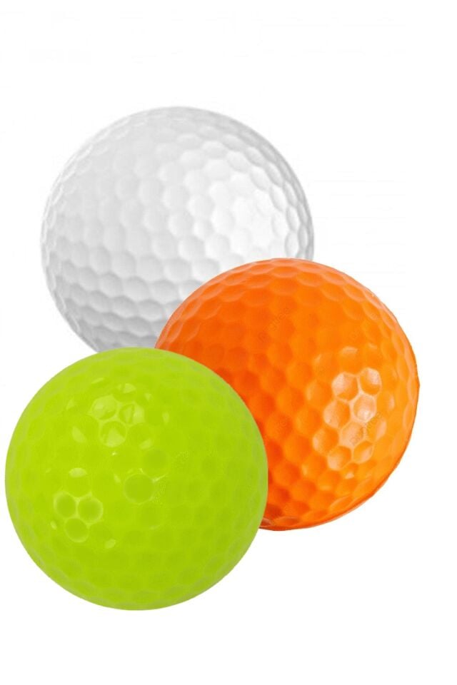 Avessa Standart Golf Topu Beyaz/Turuncu/Sarı