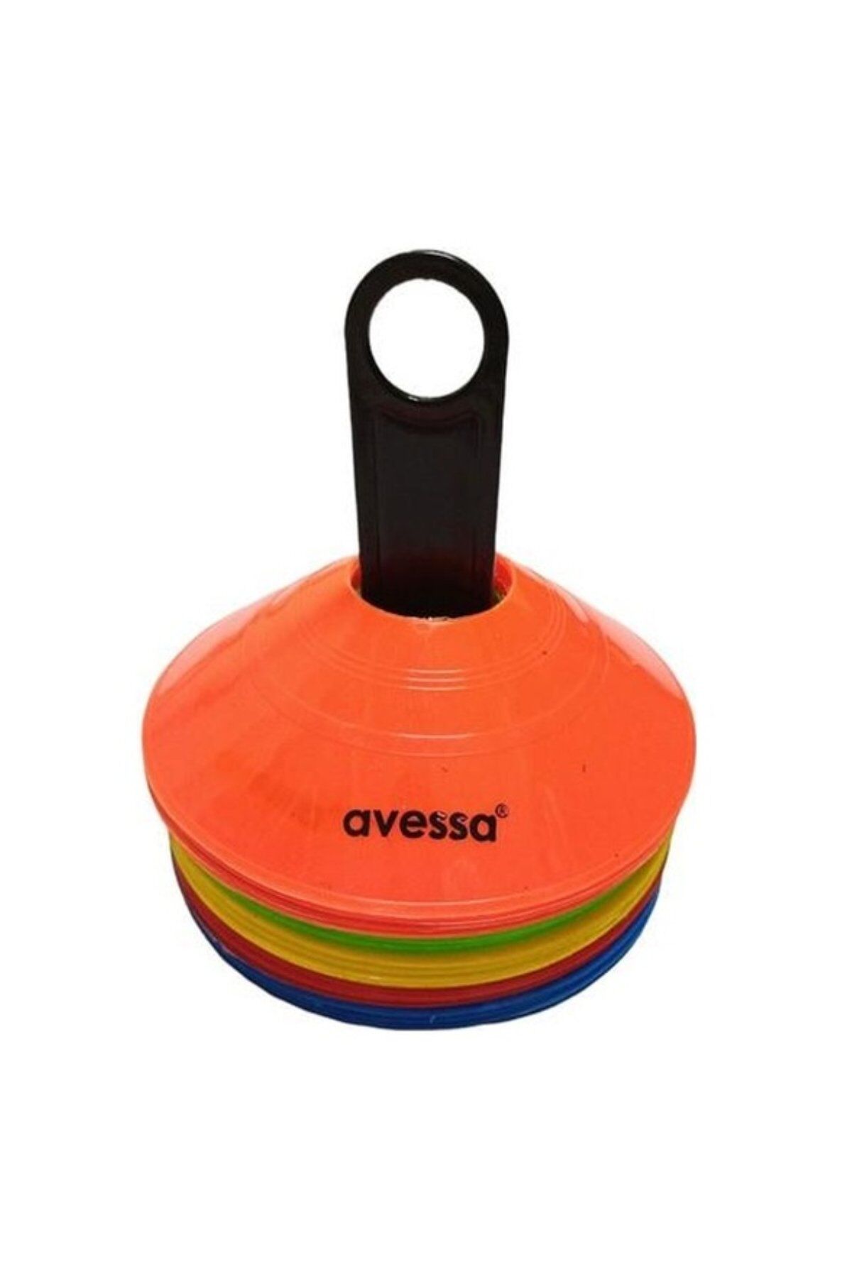 Avessa CNK-100 Orta Boy Antrenman Çanak 22 cm 50 Adet Renkli