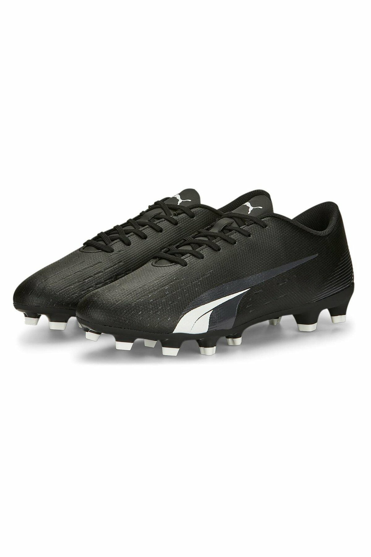 Puma Ultra Play FG/AG Jr Puma-Black Puma-White Çocuk Genç Futbol Krampon Siyah 10723302 36