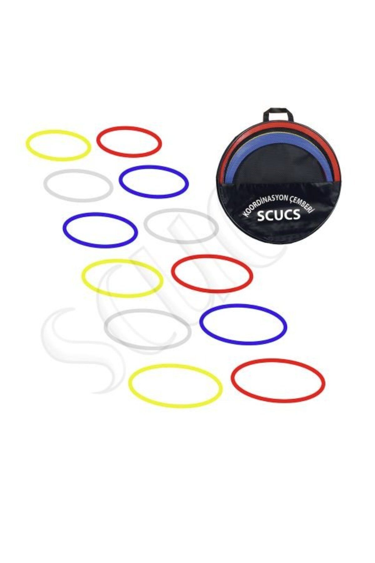 Scucs SCX-1120 Renkli Antrenman 12li Koordinasyon Çemberi