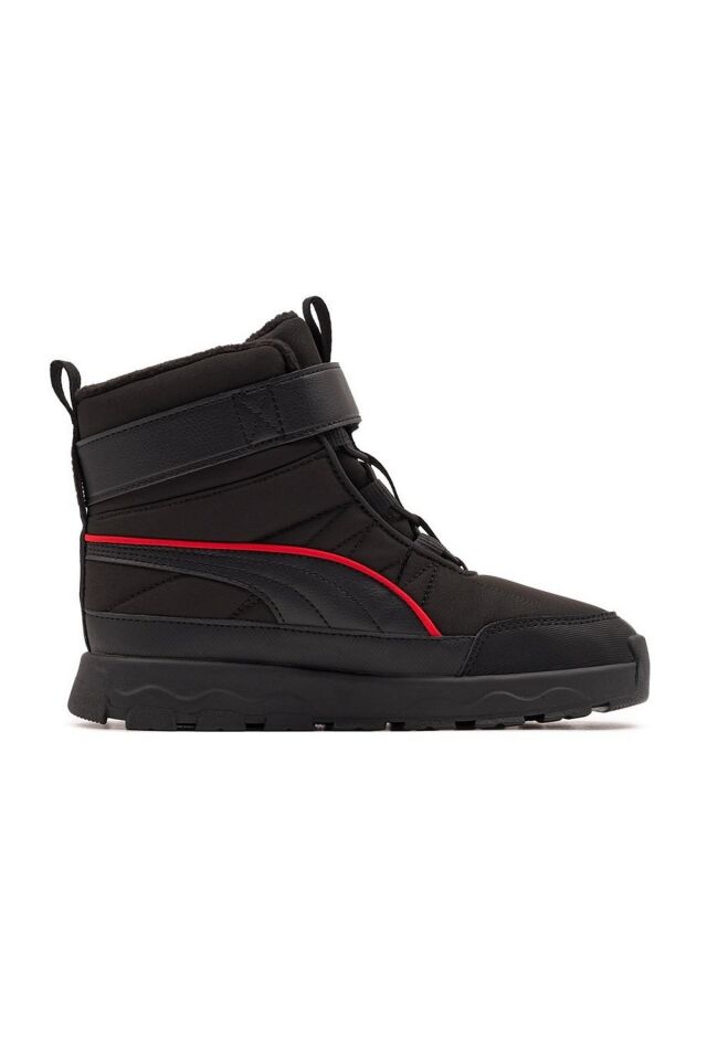 Puma Evolve Boot Purtx AC+PS Unisex Çocuk Bot Siyah/Kırmızı 39264906 31