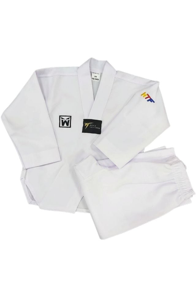 Whiteface Taekwondo Beyaz Yaka Elbise Beyaz 110