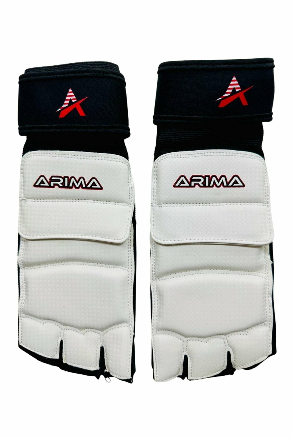 Arima Taekwondo Müsabaka Ayak Koruma Siyah/Beyaz L