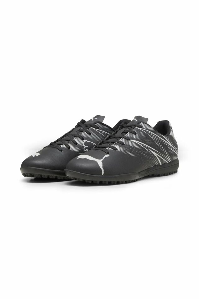 Puma Attacanto TT PUMA-Black Silver Mist Erkek Halı Saha Futbol Ayakkabısı 10747801 42
