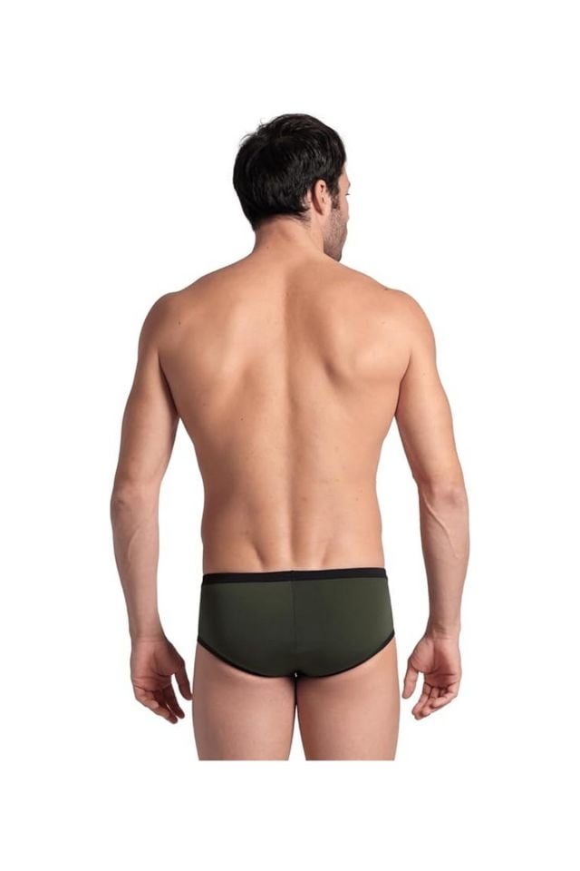 Arena Men's One Low Waist Short Big Logo Erkek Düşük Bel Yüzücü Mayo Siyah 008549840 85